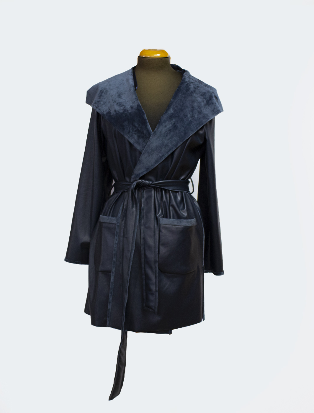 Women's Coat Pomodoro Blue | casadimoda.gr